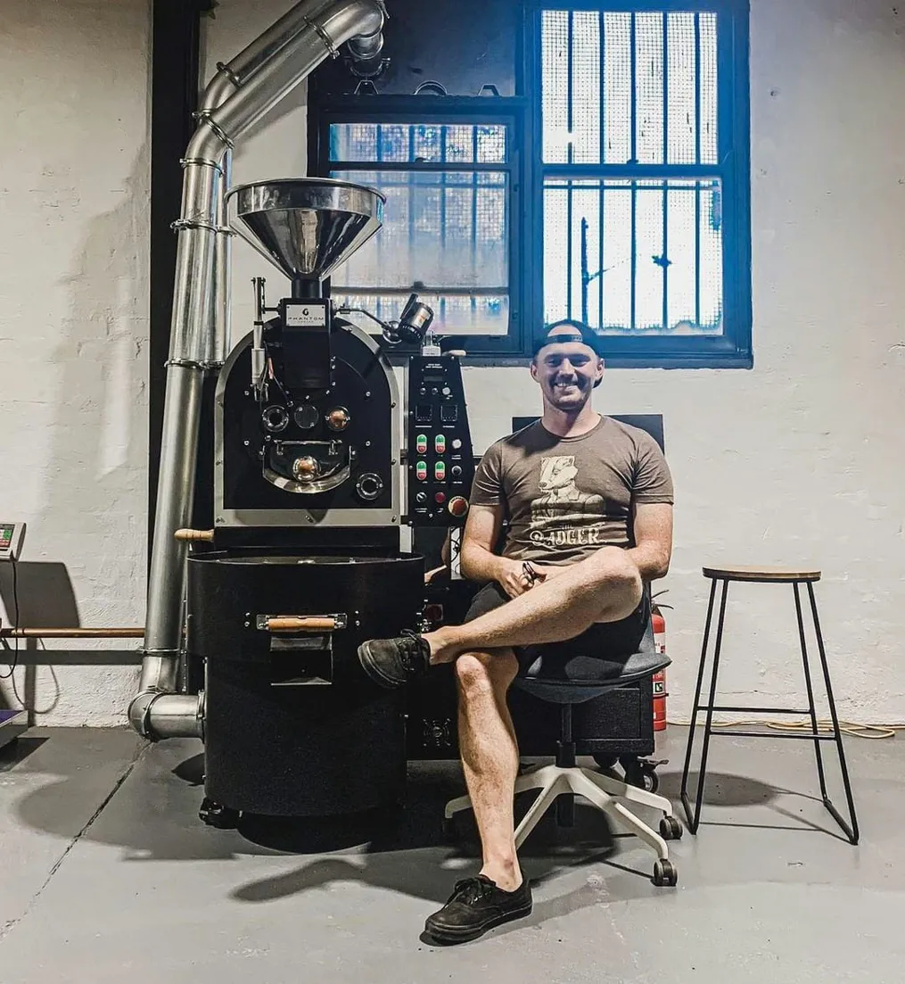 Caleb Holstein at Specialty Coffee Curators