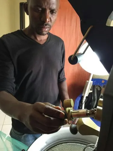 Rwanda - Roasting Coffee at Origin.