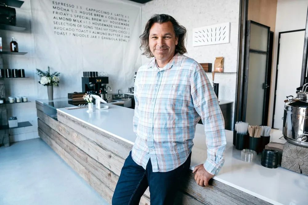 Goodboybob founder Erich Joiner.