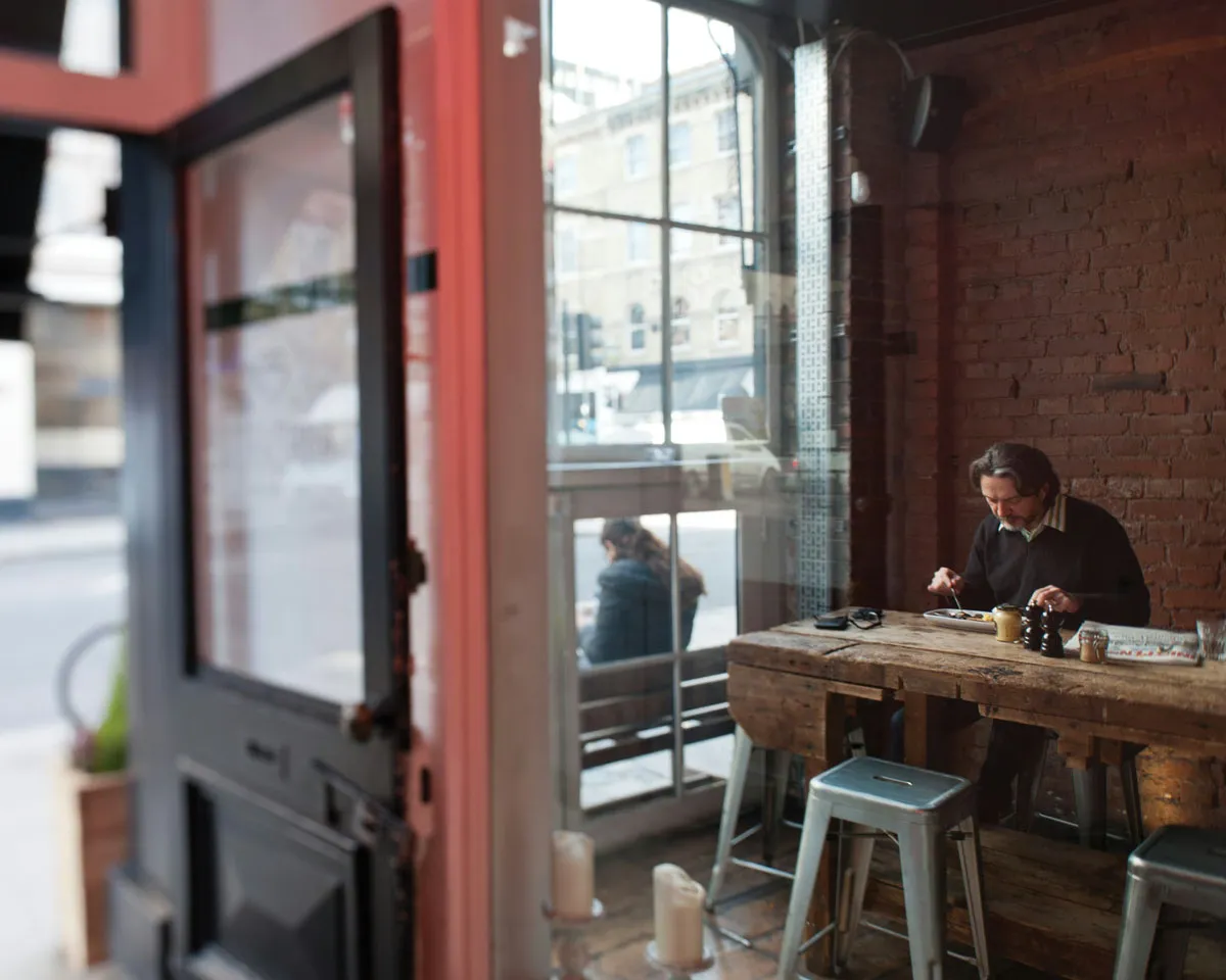 Workshop Coffee Co.'s Clerkenwell café.