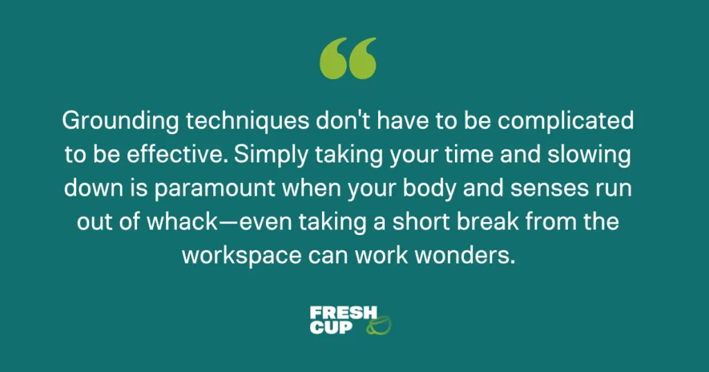 Staying Centered Behind the Bar: Practical Grounding Methods for Baristas
