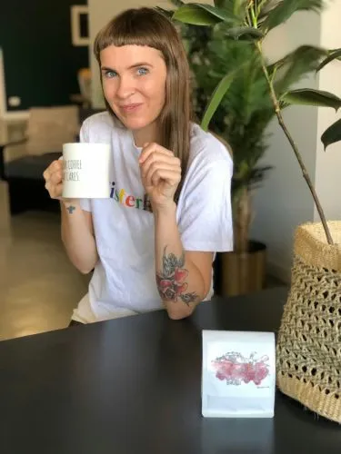 Fat Poppy Coffee Roasters founder Sasha Jade.