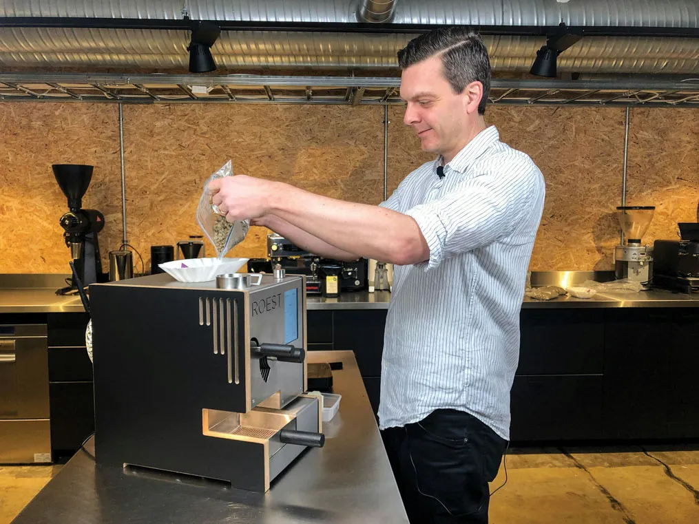 Tim Wendelboe has been using ROEST for quality control, sample roasting for buying, and roasting classes for the past year.