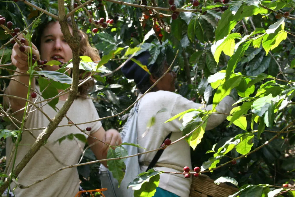Laura Salinger Johnson in El Salvador in 2010.