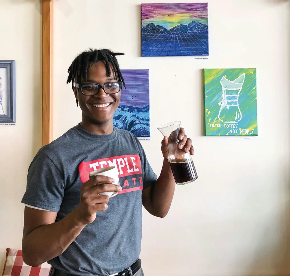 SQ1: Kareem makes a mean pourover.