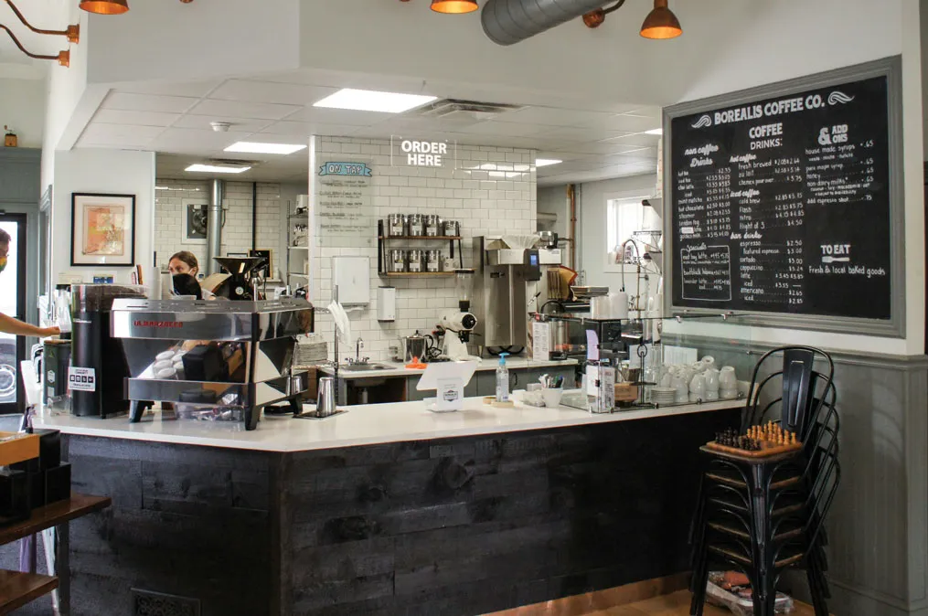 Borealis Coffee Company photo by Dee Walls
