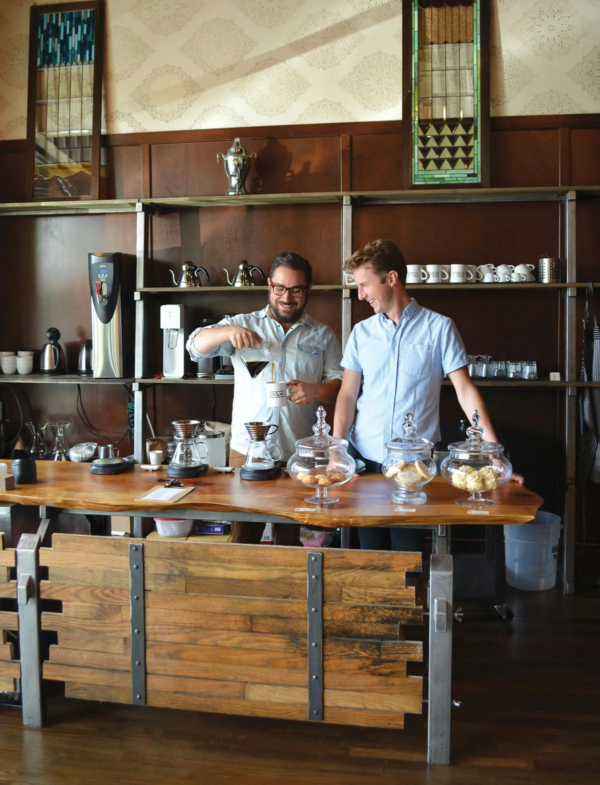 Cafés in the Suburbs of a Coffee Mecca